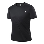 Lotto | เสื้อยืดผู้ชายฤดูร้อน ระบายอากาศได้ดี และซับเหงื่อ