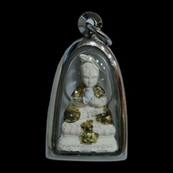 Lp Sin Kuman Tong Buddha Thai Amulet Pendant Collectible Luck Talisman Holy BE 2558 in waterproof ca