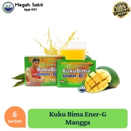 MGS - Mermaid - Kuku Bima Ener-G Vit C1000 Mango 6's - Mango Flavored Vitamin Energy Drink