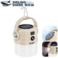 SMILING SHARK LY8300 LED Camping Light 3Mode Solar Energy Type-c Rechargeable Camping Lamp Waterproo