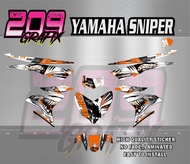 Yamaha sniper 150 full body decals