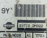 กล่องเครื่องยนต์ ECU 9Y 23710 2M322 Nissan Ga15 16