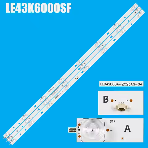 LED for LED42D08A-ZC26AG-01 JVC LT-43MAW595 LED42D08B Haier 43V31 LE43K6000SF LE43K6500SA LE43K6500T