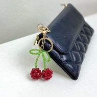 GANTUNGAN FANMY || Cherry keychain | Keychain | Keyring | Bag charm | Clip clip clip | Pendant penda