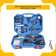 DONG CHENG DCJZ1202ITD CORDLESS DRIVER DRILL COMBO