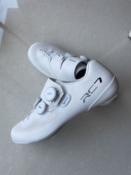 Shimano RC7 White Cycling Shoes wide版 size:42