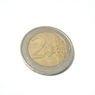 UANG KUNO 2 EURO TH 2000 UANG COIN 2 EURO UANG KOIN 2 EURO TAHUN 2000