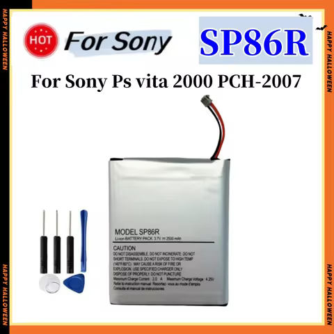 Replacement Battery SP86R 2500mAh For Sony PS Vita 2000 PSVita2000 PSV 2XXX PSV SP86R PSV2000 PCH-20