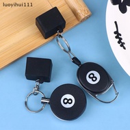 [luoyihui111] 1Pc ck Billiard Telescoping Chalk Holder Snooker Pool Cue Chalk Holder Keychain Retrac