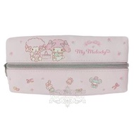 SANRIO - MY MELODY 港版 拉鍊 仿皮 多用途 筆袋 收納袋 化妝包 2025年款 美樂蒂