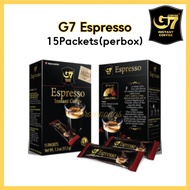 [PREMIUM] ☕G7 Espresso Instant Coffee 4Boxes*15Packets Instant Coffee
