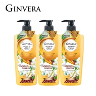 GINVERA World Spa Balinese Shower Scrub Lemongrass &amp; Frangipani 750ml x3 [Body Wash]
