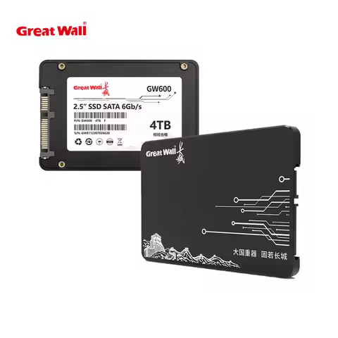 Great Wall SSD 128GB 240GB 480GB Internal Sata3 Solid State Drive 2.5 128GB 256GB 512GB 1TB 2TB SSD 