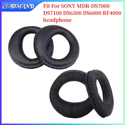 Ear Pads for SONY MDR-DS7000 DS7100 DS6500 DS6000 RF4000 Headphones replacement headband cushion hea