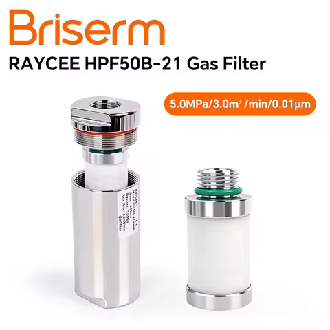 RAYCEE HPF50B-21 High Pressure Gas Filter 0.01μm 3.0m³/min for 1000W-30000W Fiber Laser Cutting Mach