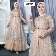 GAMIS MAXI SELVIA / BRUKAT BUSUI / KONDANGAN / PESTA