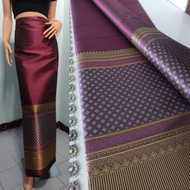 LN01009 ผ้าถุง ผ้าไหมล้านนา ผ้าไทย ผ้าไหมสังเคราะห์ ผ้าไหม ผ้าไหมทอลาย ผ้าถุง ผ้าซิ่น ของรับไหว้ ของฝาก ของขวัญ ผ้าตัดชุด ผ้าเป็นผืน