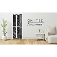 Ipoh - PREORDER - Customize - Include Install Onitek BD 5 Bi-fold Door Toilet Aluminium ACP Folding Door Toilet Door