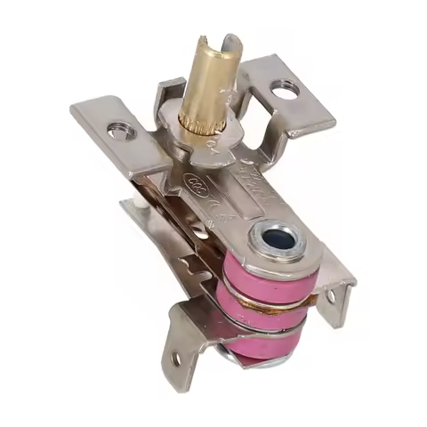 1pc Temperature Switch Thermostat Switch Adjustable Heating Bimetal Thermostat KST-168 Replacement P