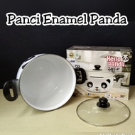 Maspion Panda Pan 24cm / Enamel Pan 24cm