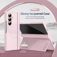 Samsung Galaxy Z Fold 7 Stand CaseSlim Hinge Protector Case with Screen Protector Full Body Protecti