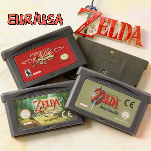 Zelda GBA Game Cartridge 32 Bit Video Game Console Legend Of Zelda Game Card Link To The Past Awaken