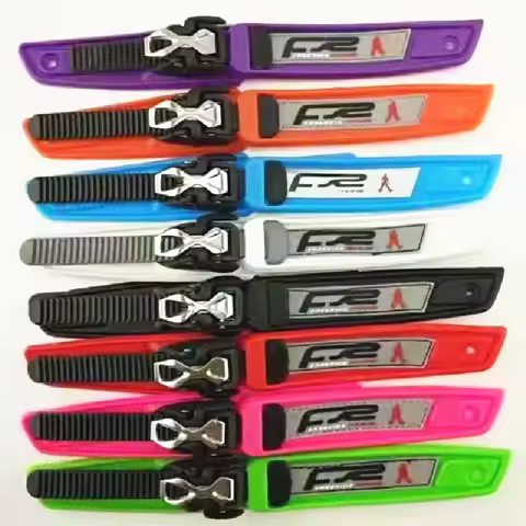 Inline Skates Tape for SEBA FR Buckle Set Middle Buckle Good Quality Skates Legging Buckle White Bla