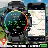 New GPS Position Men Smart Watch Military Outdoor Sport Fitness Super Long Standby Smartwatch IP68 Swimming Man Watch For Xiaomi