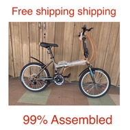 Vogue Folding Bike 20er 21 Speed Basikal Lipat adult &amp; kids Foldable bicycle Oscar by minbicycle