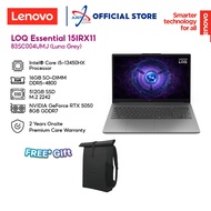 LENOVO LOQ ESSENTIAL 15IRX11 83SC004UMJ 15.6" GAMING LAPTOP ( I5-13450HX 16GD5 512SSD / RTX5050 8GDR