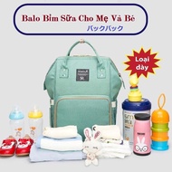 Túi đựng đồ trẻ em Balo đựng đồ sau sinh cho mẹ và bé.Balo Đựng Đồ Sau Sinh Sử Dụng Chất Liệu Polyes