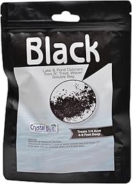 Sanco Industries Pond Dye - Black Individual Water Soluble Packet - 1 Pack Treats 1/4 Acre