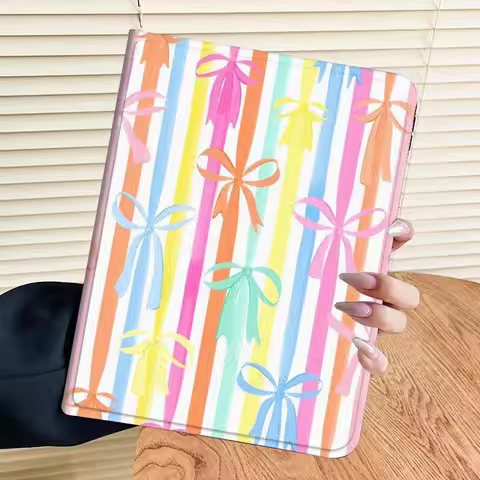 Butterfly Color Pink color Bow For Lenovo Pad Tab Legion Xiaoxin Y900 Y700 K10 M10 P11 3rd Pro GT Pl