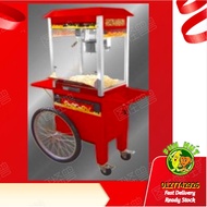 Pop Corn Machine with Push Cart爆米机 全自动爆米花机器电热爆玉米花机 VG802【FUN HUT】