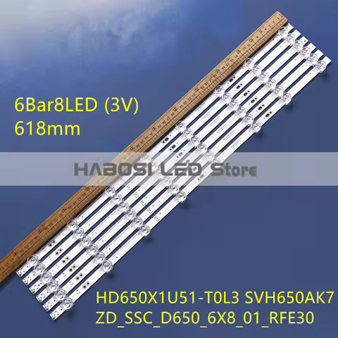 6pcs SVH650AK7 ZD SSC D650 6X8 01 RFE30 V2.0 HD650X1U51 T0L3 S0 CKD ROH 65R6100GM 65A6100FS 65R6E3 1