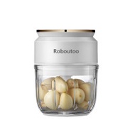 Roboutoo 多功能絞肉機 - 白色 | 玻璃料理杯