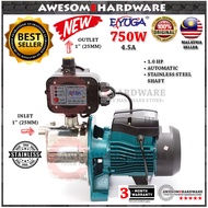 (1HP 750W) EYUGA WP-L75S STAINLESS STEEL AUTOMATIC JET PUMP WATER BOOSTER PUMP
