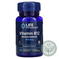 ✅IN STOCK✅ Life Extension, Vitamin B12, B-12,, Methylcobalamin, 500 mcg, 100 Vegetarian Lozenges / 1