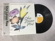 FUN HOUSE LADIES VOCAL She Loves You ขนาด 12 นิ้ว LP C52 Yuzu Vinyl