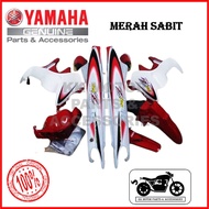 [ORIGINAL HLY ] YAMAHA Y125 Y125Z 125Z COVERSET COVER SET BODY COVER MERAH SABIT