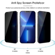 LAYAR Anti-Scratch spy privacy glass full screen tempered glass iphone 15 pro ip 15 Pro Max ip 16 pr