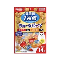 🇯🇵CIAO Churu Bits with 1 Trillion Lactic Acid Bacteria  12g x 14 Bags