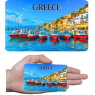 ohana GREECE INTERNATIONAL SOUVENIR DESIGN RUBBER REF MAGNET