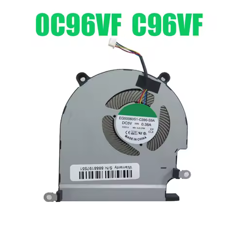 0C96VF C96VF Fan For DELL WD19TB WD19TBS WD19DC WD19DCS EG50060S1-C390-S9A Compatible NS75B16-18F05 
