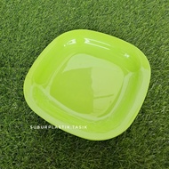 Harmonious Plastic Plate No. 9 Beautiful Colorful Sides / Dinner Plate Serving Plate
