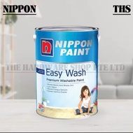 NIPPON PAINT (All Colours Available!!) Easy Wash 1L / 5L Easy Clean off Dirt and Stains