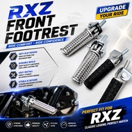 New Footrest Front Yamaha RXZ Alloy / Aluminum Rubber Tapak Letak Kaki Accessories Motorcycle RXZ