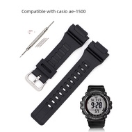 New Style Replacement Strap Mu Times Sports Watch Resin Strap AE-1500WH Rubber Strap MCW-200/WS-1400