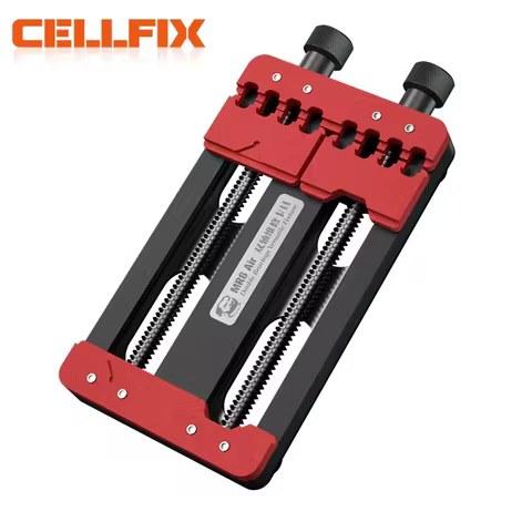 MECHANIC MR6 Air Double Bearings Repair Fixtures PCB Board Holder Soldering Motherboard Chip Remove 