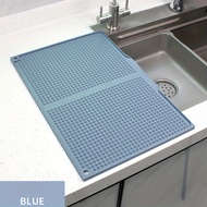 Extra-Large Kitchen Splash-Proof Drainage Mat - 17.72x12.2 Inches, Heat-resistant up to 446°F/230°C,